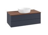 Villeroy & Boch Antao Waschtischunterschrank 1000x360x500mm L20112HG mit Beleuchtung mit Struktur FK/AP: HG/2