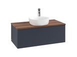 Villeroy & Boch Antao Waschtischunterschrank 1000x360x500mm L31152HG mit Beleuchtung mit Struktur FK/AP: HG/2