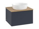 Villeroy & Boch Antao Waschtischunterschrank 600x360x500mm L29111HG mit Beleuchtung mit Struktur FK/AP: HG/1