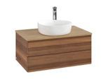 Villeroy & Boch Antao Waschtischunterschrank 800x360x500mm L19051HM mit Beleuchtung FK/AP: HM/1