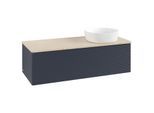 Villeroy & Boch Antao Waschtischunterschrank 1200x360x500mm L34113HG mit Beleuchtung mit Struktur FK/AP: HG/3