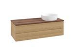 Villeroy & Boch Antao Waschtischunterschrank 1200x360x500mm L23112HN mit Beleuchtung mit Struktur FK/AP: HN/2