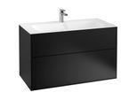 Villeroy & Boch Finion Unterschrank F02000PD 99,6x59,1x49,8cm, Black matt lacquer