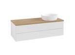 Villeroy & Boch Antao Waschtischunterschrank 1200x360x500mm L23011GF mit Beleuchtung FK/AP: GF/1