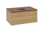 Villeroy & Boch Antao Waschtischunterschrank 800x360x500mm L30012HN mit Beleuchtung FK/AP: HN/2
