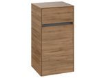 Villeroy und Boch Collaro Seitenschrank C03201RH 40,4x74,8x34,9cm, Anschlag rechts, Kansas Oak