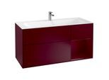 Villeroy und Boch Finion Waschtischunterschrank F070HBHB 119,6x59,1cm, Regal rechts Peony, Peony Matt