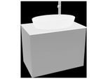 Villeroy und Boch Finion Waschtischunterschrank F87100GK 80x60,3cm, Abdeckplatte white matt, Anthracite matt