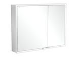 Villeroy und Boch My View Now Einbau-Spiegelschrank A4561000 100 x 75 x 16,8 cm, LED-Beleuchtung, 2 Türen, mit Sensorschalter