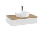 Villeroy & Boch Antao Waschtischunterschrank 800x190x500mm L08051GF mit Beleuchtung FK/AP: GF/1