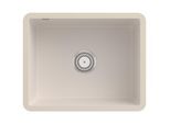 Villeroy und Boch Unterbauspüle 331001KR mit Ablaufgarnitur und Handbetätigung, Crema