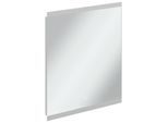 Villeroy und Boch More to see Square LED-Spiegel A4756000 60 x 70 x 27 cm, 4mm, auf Edelstahlrahmen