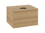 Villeroy & Boch Antao Waschtischunterschrank 600x360x500mm L18111HN mit Beleuchtung mit Struktur FK/AP: HN/1