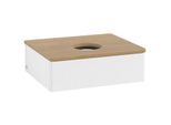 Villeroy & Boch Antao Waschtischunterschrank 600x190x500mm L07111MT mit Beleuchtung mit Struktur FK/AP: MT/1