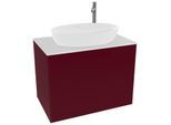 Villeroy und Boch Finion Waschtischunterschrank F87100HB 80x60,3cm, Abdeckplatte white matt, Peony Matt
