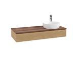 Villeroy & Boch Antao Waschtischunterschrank 1200x190x500mm K12152HN mit Struktur FK/AP: HN/2