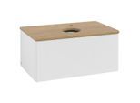 Villeroy & Boch Antao Waschtischunterschrank 800x360x500mm L30151GF mit Beleuchtung mit Struktur FK/AP: GF/1