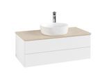 Villeroy & Boch Antao Waschtischunterschrank 1000x360x500mm L20153MT mit Beleuchtung mit Struktur FK/AP: MT/3