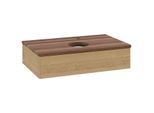 Villeroy & Boch Antao Waschtischunterschrank 800x190x500mm L08052HN mit Beleuchtung FK/AP: HN/2