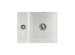 Villeroy und Boch Unterbauspüle 675802SM mit Ablaufgarnitur und Excenterbetätigung, Steam