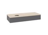 Villeroy & Boch Antao Waschtischunterschrank 1200x190x500mm L11013GK mit Beleuchtung FK/AP: GK/3