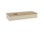 Villeroy und Boch Antao Waschtisch-Unterschrank K11111HJ 120x19x50cm, Waschbeckenplattenfarbe honey oak, silk grey matt lacquer
