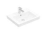 Villeroy und Boch Subway 2.0 Waschtisch 711355R1 55x44cm, weiß C-plus, mit Hahnloch, Überlauf