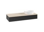 Villeroy & Boch Antao Waschtischunterschrank 1200x190x500mm L12013PD mit Beleuchtung FK/AP: PD/3