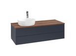 Villeroy & Boch Antao Waschtischunterschrank 1200x360x500mm L22052HG mit Beleuchtung FK/AP: HG/2