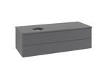 Villeroy & Boch Antao Waschtischunterschrank 1200x360x500mm L22110GK mit Beleuchtung mit Struktur FK/AP: GK/0