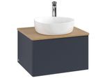 Villeroy & Boch Antao Waschtischunterschrank 600x360x500mm L29151HG mit Beleuchtung mit Struktur FK/AP: HG/1
