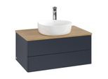 Villeroy & Boch Antao Waschtischunterschrank 800x360x500mm L19051HG mit Beleuchtung FK/AP: HG/1