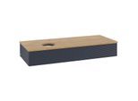Villeroy & Boch Antao Waschtischunterschrank 1200x190x500mm L11151HG mit Beleuchtung mit Struktur FK/AP: HG/1