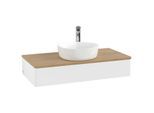Villeroy & Boch Antao Waschtischunterschrank 1000x190x500mm L09051MT mit Beleuchtung FK/AP: MT/1