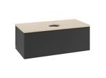 Villeroy & Boch Antao Waschtischunterschrank 1000x360x500mm L31153PD mit Beleuchtung mit Struktur FK/AP: PD/3