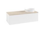 Villeroy & Boch Antao Waschtischunterschrank 1200x360x500mm L34113MT mit Beleuchtung mit Struktur FK/AP: MT/3