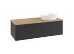 Villeroy & Boch Antao Waschtischunterschrank 1200x360x500mm L34111PD mit Beleuchtung mit Struktur FK/AP: PD/1