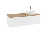 Villeroy & Boch Antao Waschtischunterschrank 1200x360x500mm L34151MT mit Beleuchtung mit Struktur FK/AP: MT/1