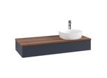 Villeroy & Boch Antao Waschtischunterschrank 1200x190x500mm K12152HG mit Struktur FK/AP: HG/2