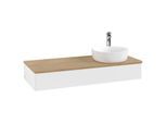 Villeroy & Boch Antao Waschtischunterschrank 1200x190x500mm L12051MT mit Beleuchtung FK/AP: MT/1