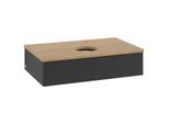 Villeroy & Boch Antao Waschtischunterschrank 800x190x500mm L08151PD mit Beleuchtung mit Struktur FK/AP: PD/1