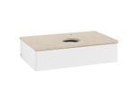 Villeroy & Boch Antao Waschtischunterschrank 800x190x500mm L08153MT mit Beleuchtung mit Struktur FK/AP: MT/3