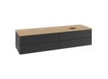 Villeroy & Boch Antao Waschtischunterschrank 1600x360x500mm L27151PD mit Beleuchtung mit Struktur FK/AP: PD/1