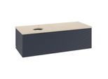 Villeroy & Boch Antao Waschtischunterschrank 1200x360x500mm L33153HG mit Beleuchtung mit Struktur FK/AP: HG/3