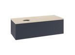 Villeroy & Boch Antao Waschtischunterschrank 1200x360x500mm L33113HG mit Beleuchtung mit Struktur FK/AP: HG/3