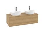 Villeroy & Boch Antao Waschtischunterschrank 1200x360x500mm L35051HN mit Beleuchtung FK/AP: HN/1