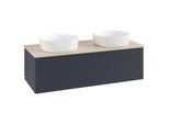 Villeroy & Boch Antao Waschtischunterschrank 1200x360x500mm L35113HG mit Beleuchtung mit Struktur FK/AP: HG/3