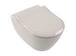 Villeroy & Boch Subway 2.0 WC Sitz 9M78S1R3 pergamon, Slimseat, mit Softclose, Quick Release
