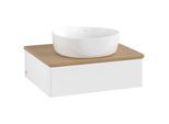Villeroy & Boch Antao Waschtischunterschrank 600x190x500mm L07011MT mit Beleuchtung FK/AP: MT/1