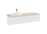 Villeroy & Boch Antao Waschtischunterschrank 1600x360x500mm L26053MT mit Beleuchtung FK/AP: MT/3